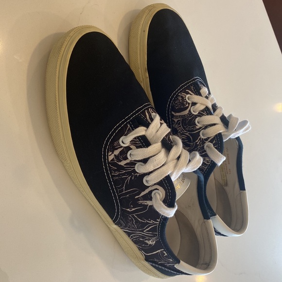 Saint Laurent Vans Low Top Vans Bandana - Picture 3 of 6